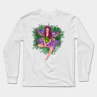 Butterfly Fairy Long Sleeve T-Shirt